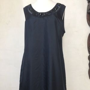 Banana Republic LBD with bead detail Sz Large